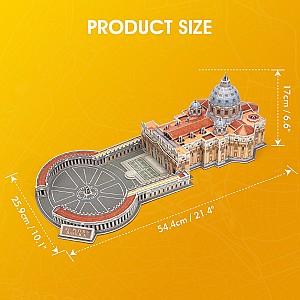 3D Puzzle CubicFun Catedrala Sfantul Petru (DS0997h)