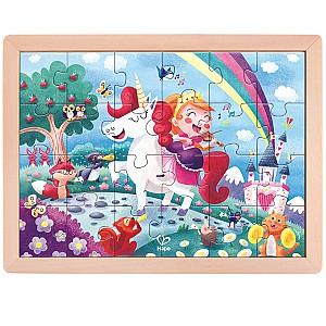 Puzzle Hape Unicorn si prieteni (E1642)
