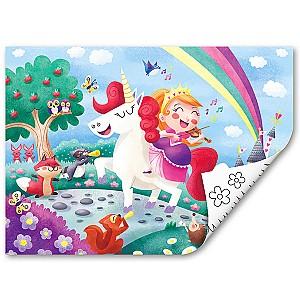 Puzzle Hape Unicorn si prieteni (E1642)