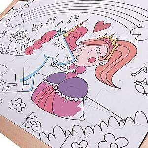 Puzzle Hape Unicorn si prieteni (E1642)