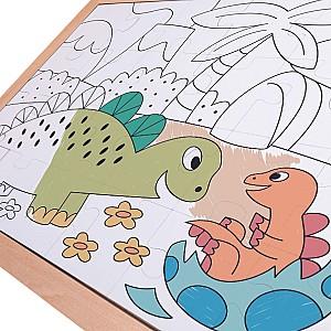 Puzzle Hape Dinozauri (E1641)
