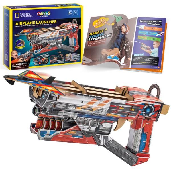 3D Puzzle CubicFun Lansator de avioane (DS1091h)