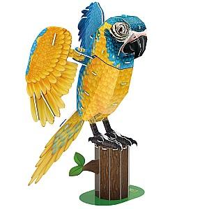 3D Puzzle CubicFun Ara cu piept galben (DS1097h)