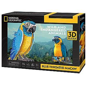 3D Puzzle CubicFun Ara cu piept galben (DS1097h)