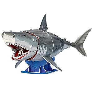 3D Puzzle CubicFun Marele rechin alb (DS1098h)