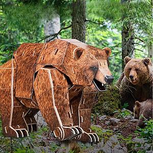 3D Puzzle CubicFun Urs brun (DS1096h)