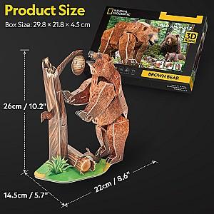 3D Puzzle CubicFun Urs brun (DS1096h)