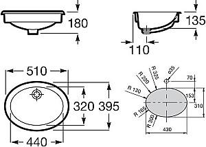 Lavoar baie Roca Neo Selene A322307000