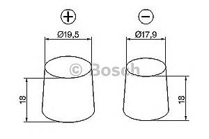 Acumulator auto Bosch 65AH 650A(EN)  S4 007 EFB