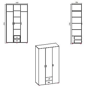 Dulap KompaniT 6 Nimfea Alba