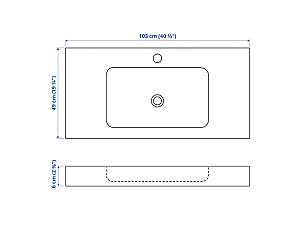 Lavoar baie IKEA GODMORGON