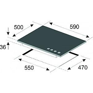 Plita pe gaz incorporabila Kaiser KG 6325 EmTurbo