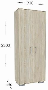 Dulap Confort-NV Nika 2D Satin(Bej)