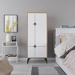 Dulap DECO Spark Stejar Sonoma(Bej)/Alb