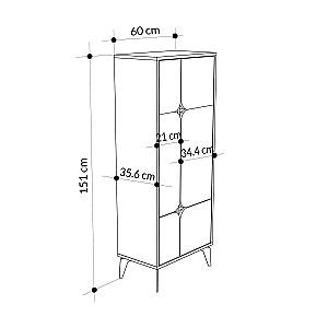 Dulap DECO Spark Alb