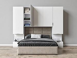 Set dormitor Indart New York 01 Alb, Modern