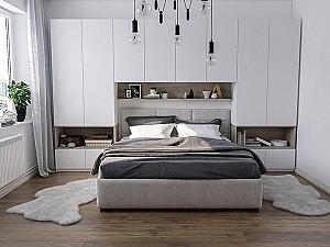 Set dormitor Indart Pallas set egger alb