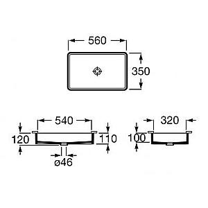 Lavoar baie Roca Inspira Soft Round (327535)