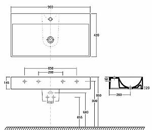 Lavoar baie KOLO QUATTRO 90x41,5 cm + Reflex