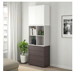 Dulap IKEA Eket white / light gray / dark gray