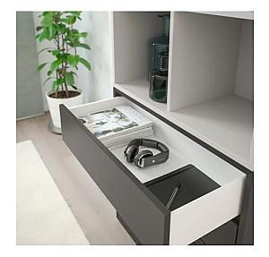 Dulap IKEA Eket white / light gray / dark gray