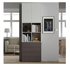 Dulap IKEA Eket white / light gray / dark gray