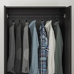 Dulap IKEA Brimnes 2D Black 78x190 cm