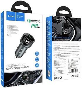 Incarcator auto HOCO Z42 Gray
