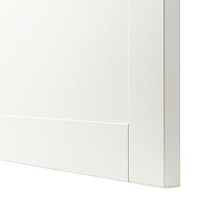 Dulap cu vitrina IKEA Besta  Hanviken White  60x42x193 cm