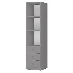 Dulap pentru copii Polini Kids Simple Gray