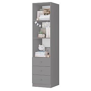 Dulap pentru copii Polini Kids Simple Gray