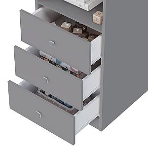 Dulap pentru copii Polini Kids Simple Gray