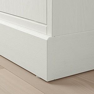 Dulap cu vitrina IKEA Havsta White 81x47x212 cm