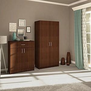 Dulap Haaus Remi 2U Wenge (Cafeniu)