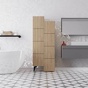 Dulap Decortie Stair Stejar Sonoma(Bej)