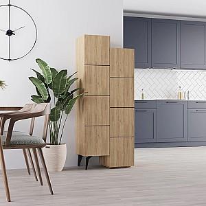 Dulap Decortie Stair Stejar Sonoma(Bej)