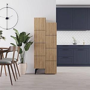 Dulap Decortie Stair Stejar Sonoma(Bej)