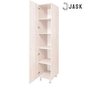 Dulap Jask Miky (cu rafturi) Stejar Kraft Alb