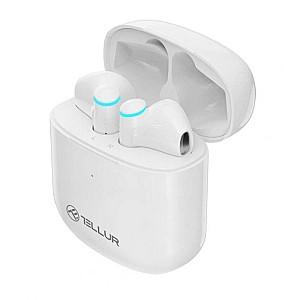 Casti TELLUR Aura True Wireless White