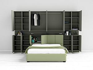 Set dormitor Indart Istambul Verde/Gri