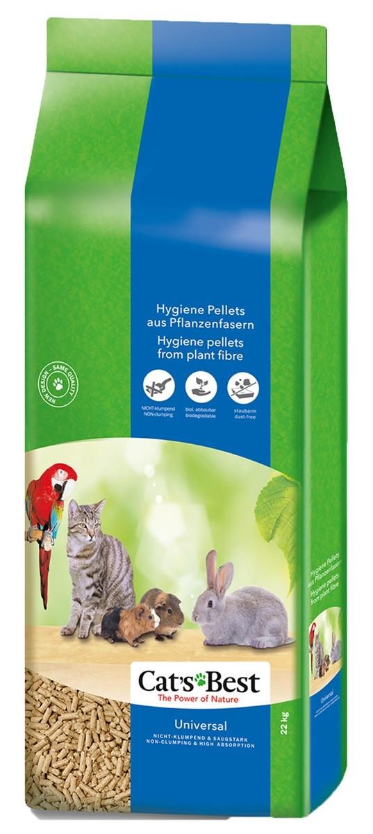 Asternut pentru litiere Cat's Best UNIVERSAL 40L 22 kg