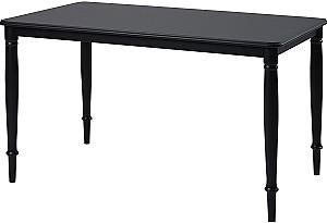 Set de masa si scaune IKEA Danderyd/Skogsta 130cm (1+4) Negru/Acacia