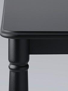 Set de masa si scaune IKEA Danderyd/Skogsta 130cm (1+4) Negru/Acacia