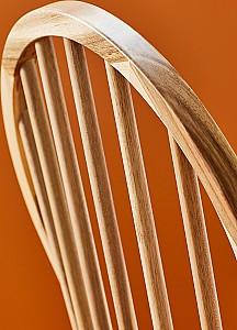 Set de masa si scaune IKEA Danderyd/Skogsta 130cm (1+4) Negru/Acacia