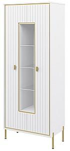 Dulap cu vitrina Neman Luxor MN-042-04 Alb