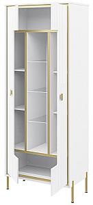 Dulap cu vitrina Neman Luxor MN-042-04 Alb