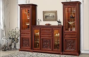 Dulap cu vitrina S-K Toscana 1D (Var2) 