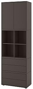 Dulap IKEA Eket dark gray 70x35x212 cm