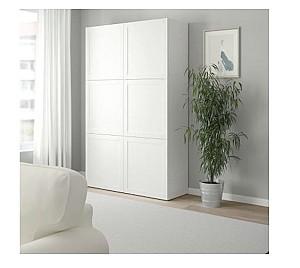 Dulap IKEA Besta Hanviken white 120x40x192 cm
