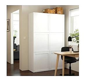 Dulap IKEA Besta Hanviken white 120x40x192 cm